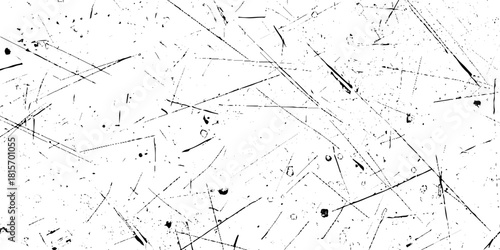 Abstract white and black grunge dust particle and dust grain texture. old grunge texture with scratches and cracks paint wall texture. dust overlay distress grain with scratch grunge urban background.