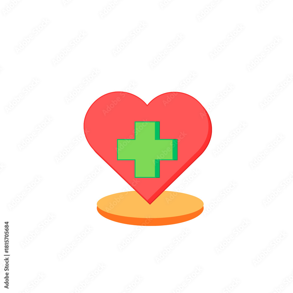 Obraz premium first aid kit icon