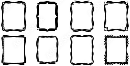 Elegant decorative frames for photos and artwork adds a unique touch to your designs