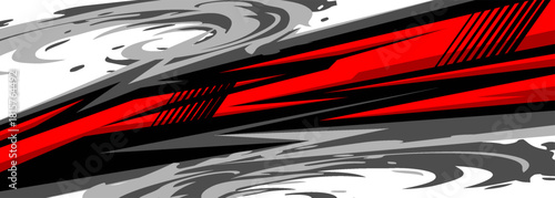 car livery graphic vector. abstract grunge background design for vehicle vinyl wrap and car branding