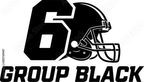 Football Helmet and Ball SVG | American Football Silhouette Cut File