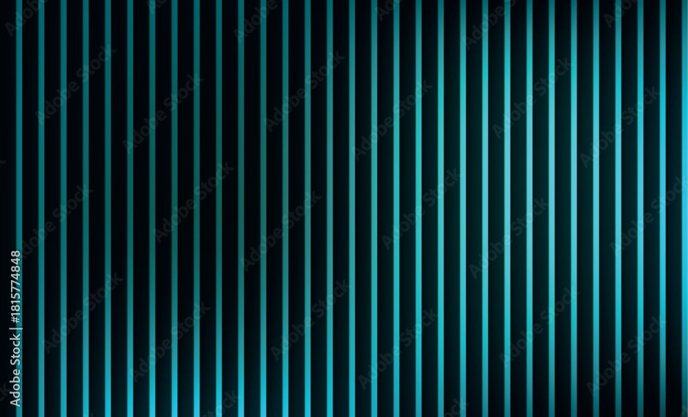 Obraz premium Striped background. Abstract background with stripes. Vertical Cyan Rhythm background.