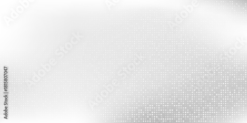 Dotted art background with metal mirror texture. Chrome gradient surface with light modern abstract simple