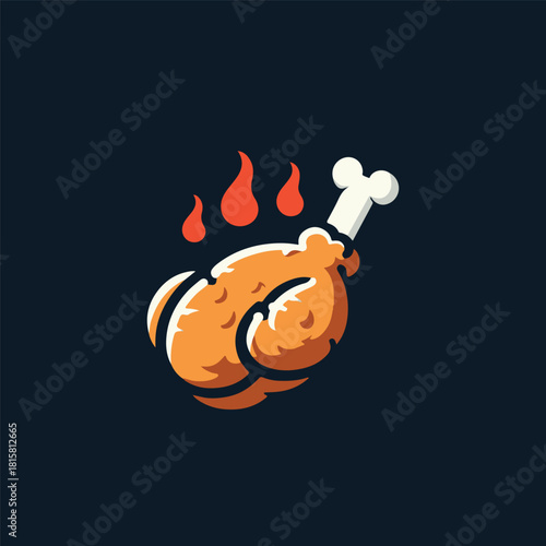 Fried Chicken Logo