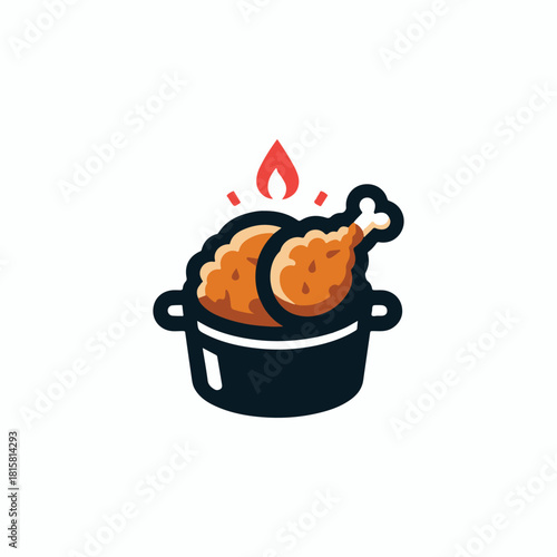 Fried Chicken Logo