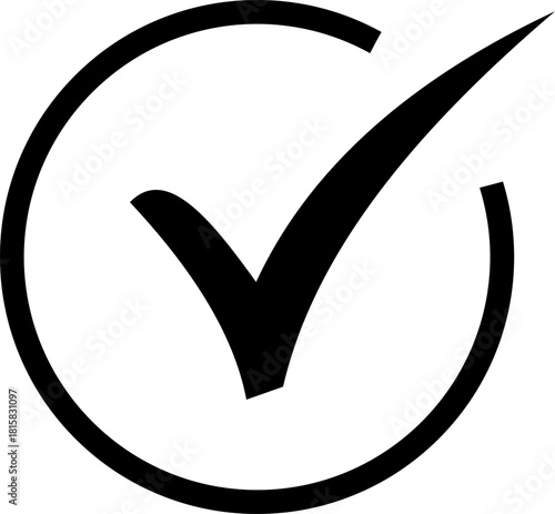 Checkmark icon Vector