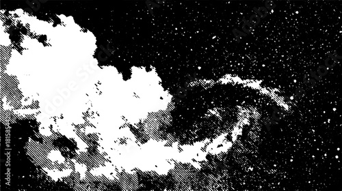 Antique engravings in black and white style. Hand-drawn vector illustration featuring stipple background and detailed outlines in this set.