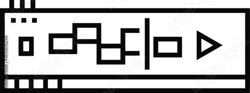 Streamline your creative workflow with this sleek audio editor interface, perfect for modern music production and podcasting applications with an innovative design