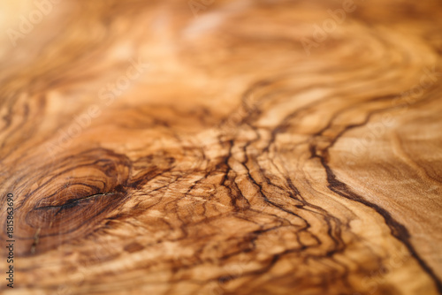 Angle closeup shot of olive wood surface