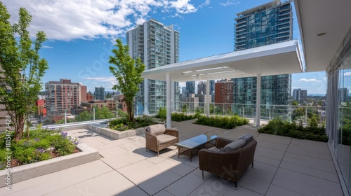 Luxury Rooftop Terrace - City View, Outdoor Living, Condo