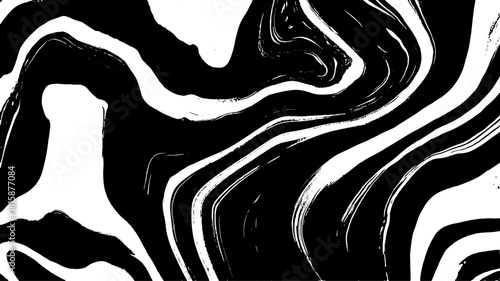 Vintage engraving style line drawing with swirls and waves. Black and white vector illustration showcasing abstract shapes and textures.