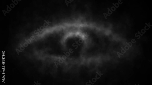 Dark horror 2D animation for Halloween. Scary night atmosphere. Vj loops. Black and white background.