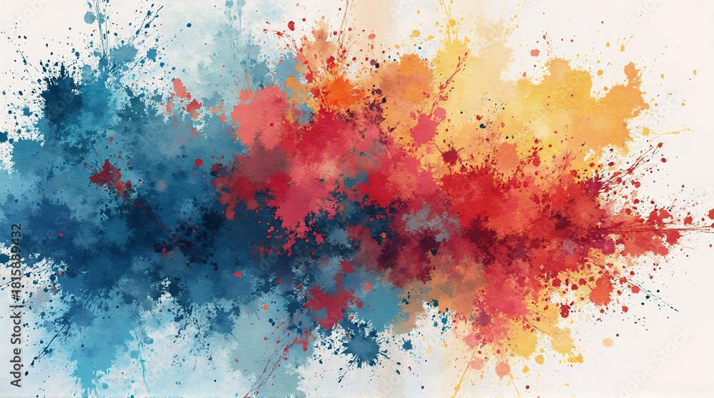 Fototapeta premium abstract watercolor background