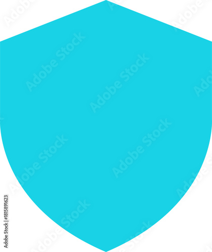 Shield Icon. Protect shield security line icons. Badge quality symbol, sign, logo or emblem. Сryptocurrency protection sign. Crypto currency security web button. Interface design element.