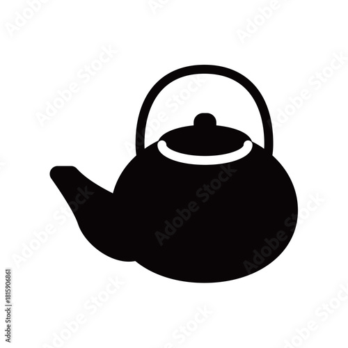 鉄瓶・茶道具のシルエットアイコン