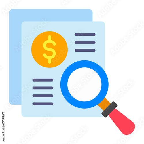 Financial report Icon