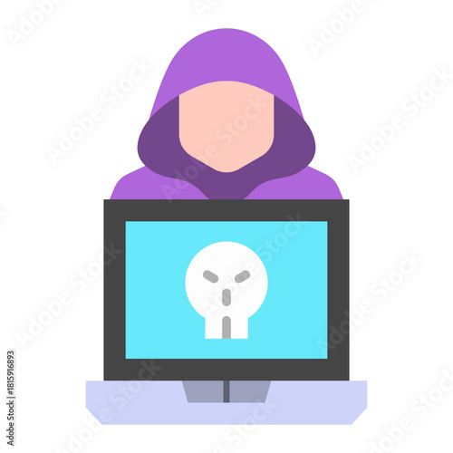 Cyber attack Icon
