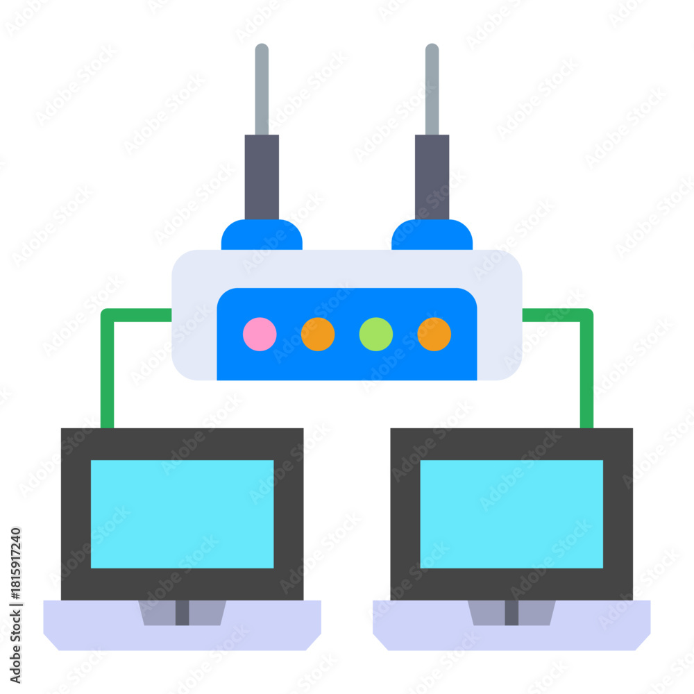 Obraz premium Internet connectivity Icon