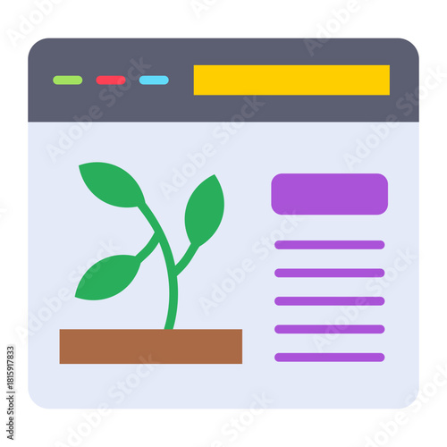 Organic content Icon