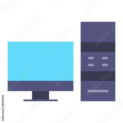 Desktop computer Icon