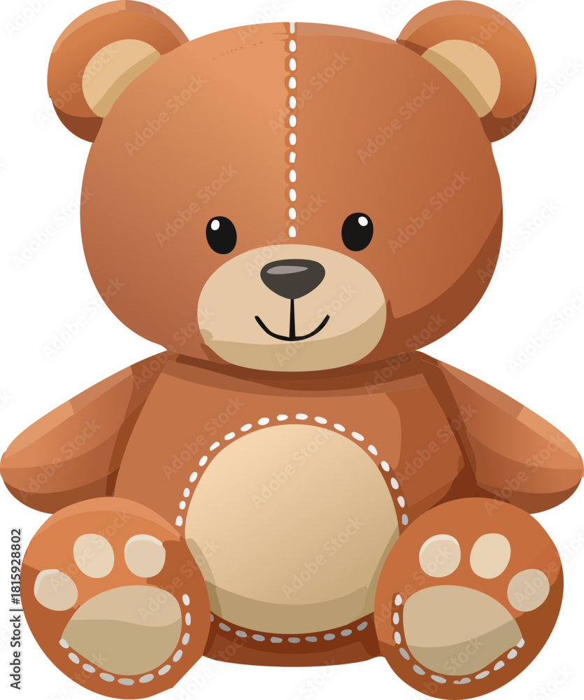 Fototapeta premium teddy bear with a bow