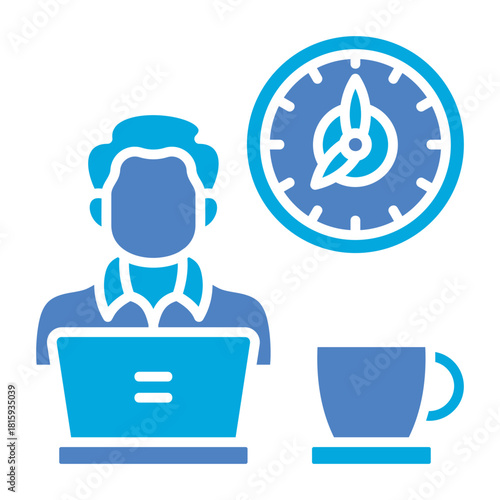Flexible time Icon
