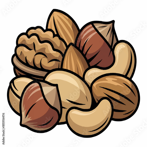 nut, illustration, vector, drawing, food, isolated, seed, sketch, outline, snack, ingredient, healthy, graphic, art, vegetarian, organic, design, icon, raw, natural, black, nature, vegan, hand drawn, 