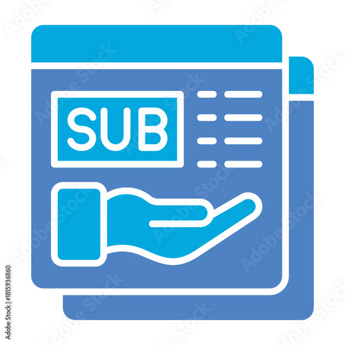 Subscription model Icon