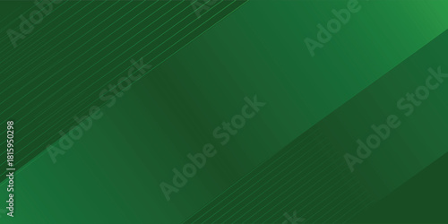 Abstract green sporty background template vector with shiny lines and lights. Green background with strong pattern design.Eps10 vector