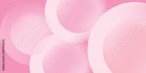 PrintSoft pastel abstract background with overlapping translucent circles in pink and peach tones — ideal for beauty, wellness, baby products, or romantic themes.