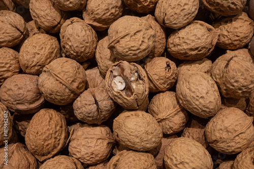 walnuts in a basket