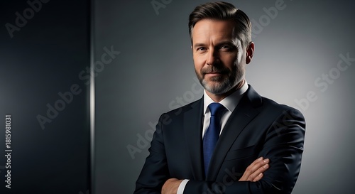 Portrait of a Confident Male Executive