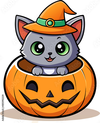 halloween pumpkin head