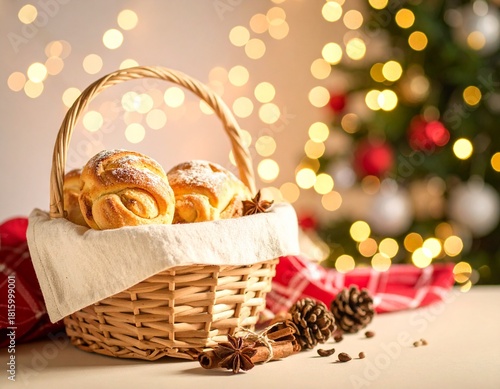 따뜻한 홀리데이 브레드 바스켓 Warm Holiday Bread Basket