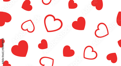 Romantic Embrace A Whimsical Dance of Hearts