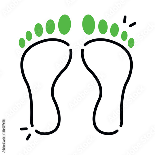 A beautiful design icon of evidence 