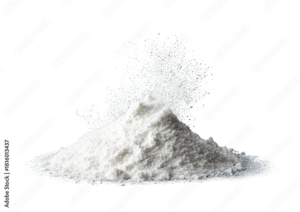 custom made wallpaper toronto digitalHeap of white powder, fluffy and uneven, on black backdrop