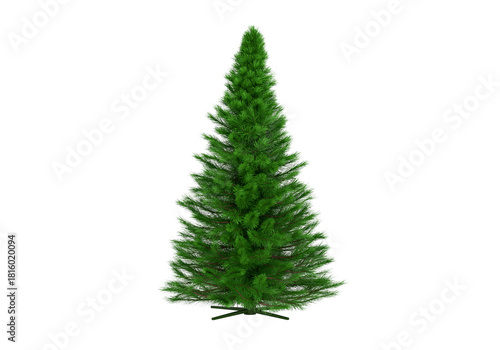 Christmas tree, transparent background