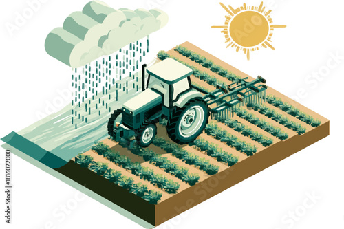 Visionary AgriTech: Rainwater Harvesting in Action