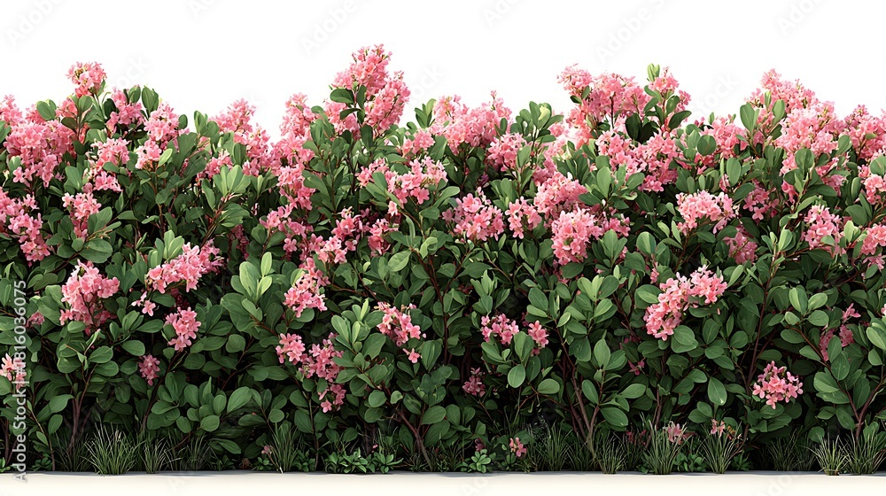 Fototapeta premium Clean shot of several bright orange work coveralls hanging in a neat row on black hangers in a modern, dimly lit locker room with a single light.