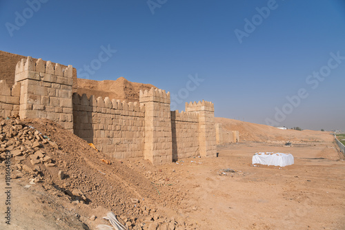 The walls of ancient Nineveh