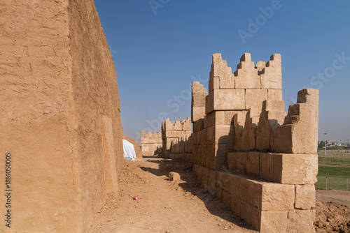 The walls of ancient Nineveh