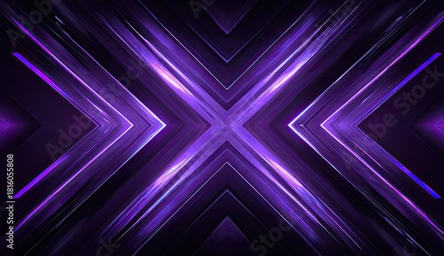 Abstract purple geometric design