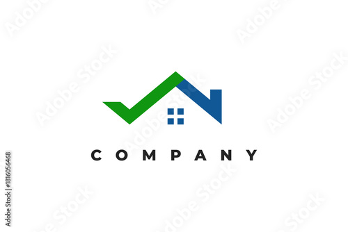 nice house property business logo design