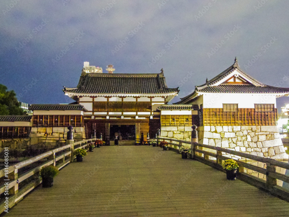 Obraz premium 【広島県】広島市・広島城