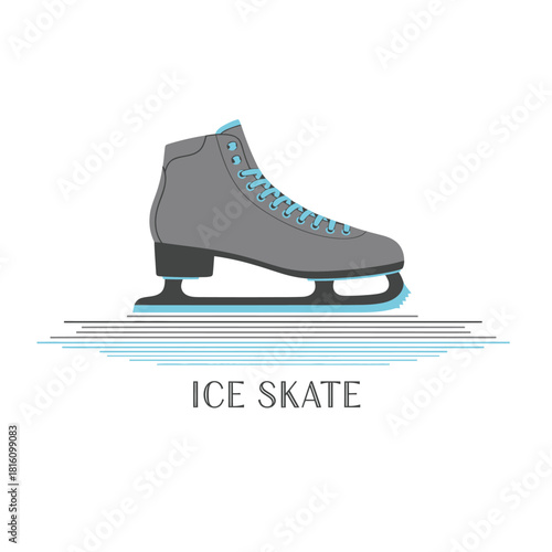 Figure Ice Skate Winter Sports Icon