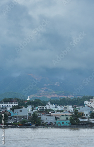 Nha Trang city in a stormy day 20 Nov, 2025