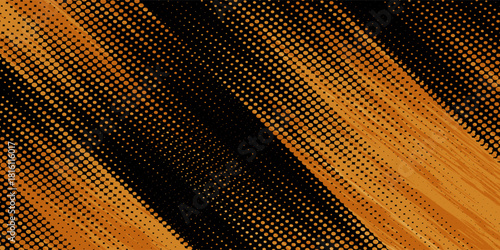 orange black brush Car sticker wrap pattern banner abstract sporty lines black orange color combination grunge brush pattern racing motorsport design.