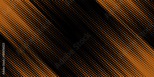 orange black brush Car sticker wrap pattern banner abstract sporty lines black orange color combination grunge brush pattern racing motorsport design.