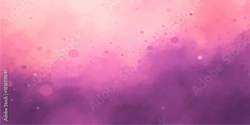 Abstract pink and purple light background texture with soft bubbles and smoke design